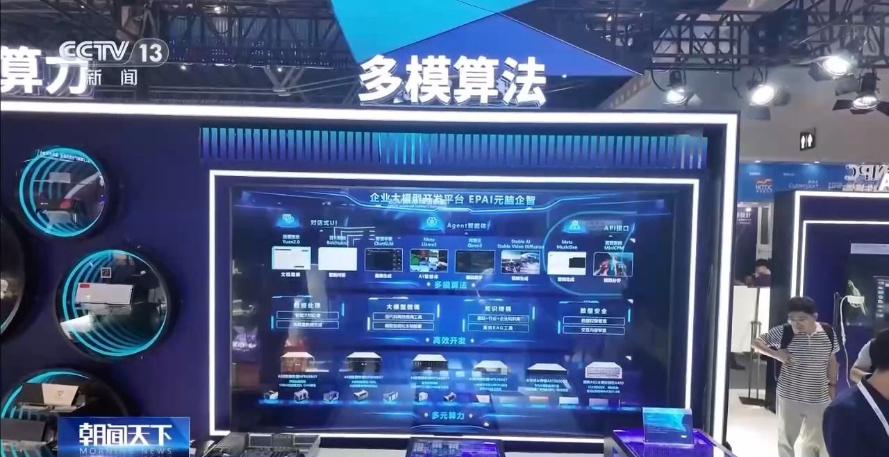 AI新成果亮相世界人工智能大會(huì) 倉(cāng)頡與夸父引領(lǐng)智能未來